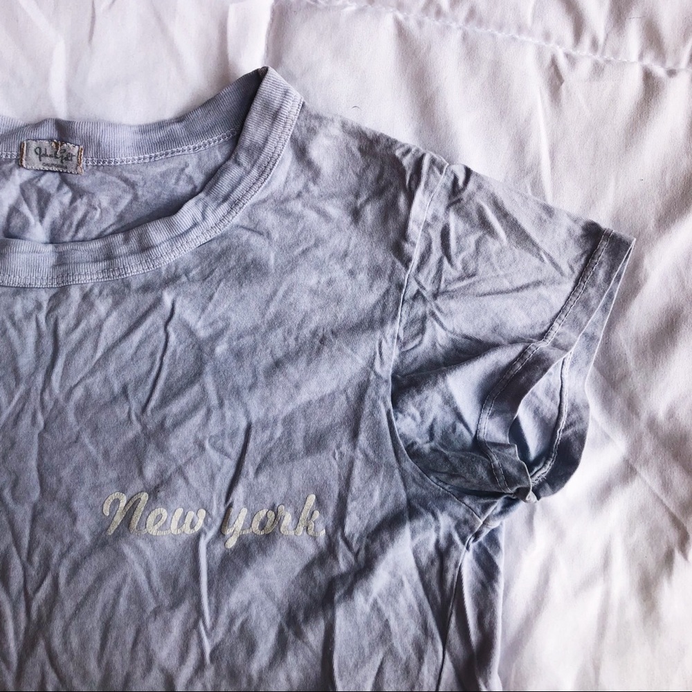 New York Brandy Cropped Tee